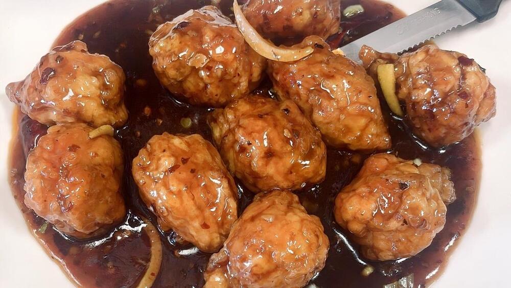 L-orange Chicken