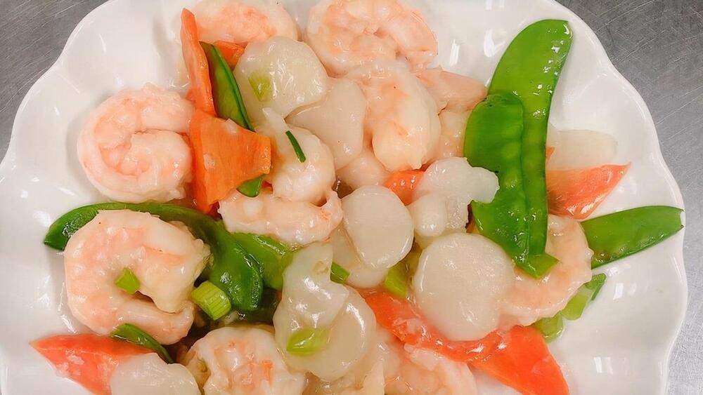 Shrimp with Snow Peas